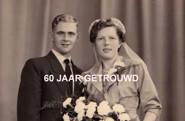 60 jaar getrouwd foto